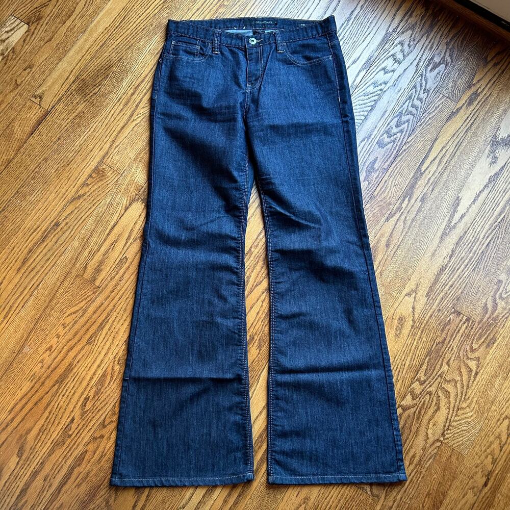 Calvin Klein Jeans Wide Leg Vintage Dark Blue Size 10